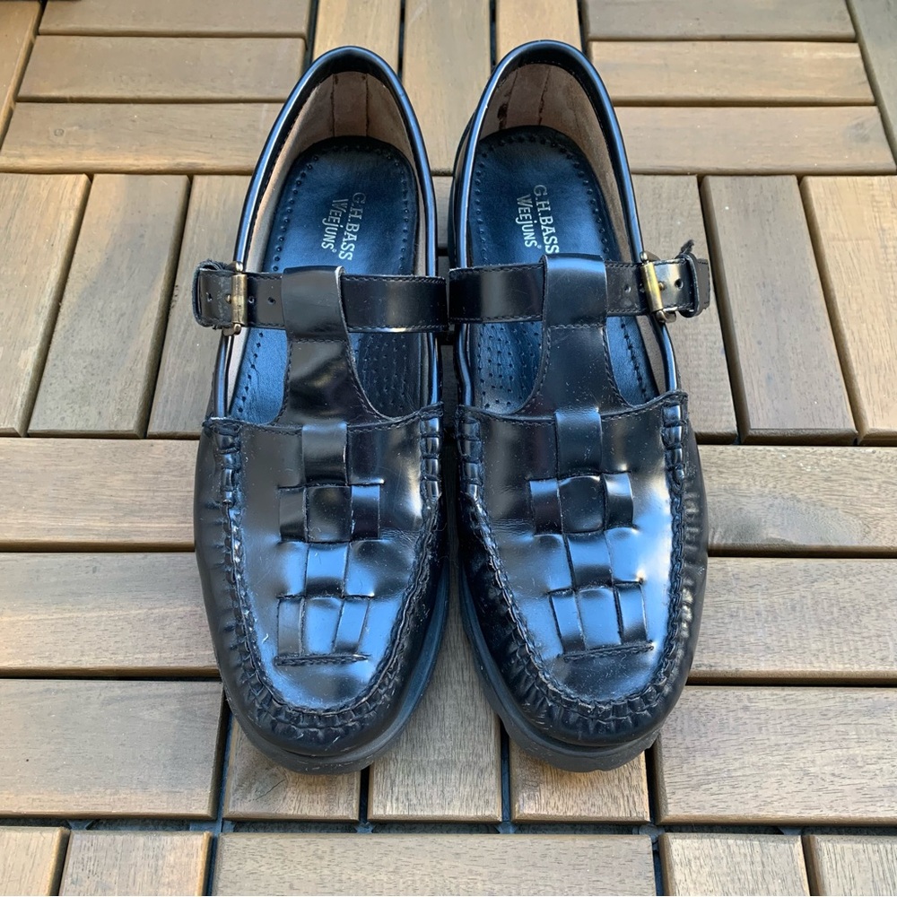 G.H. Bass Weejun Fisherman Mary Jane Loafers